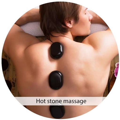 Hot Stones Massage Session (50 min, Regular)