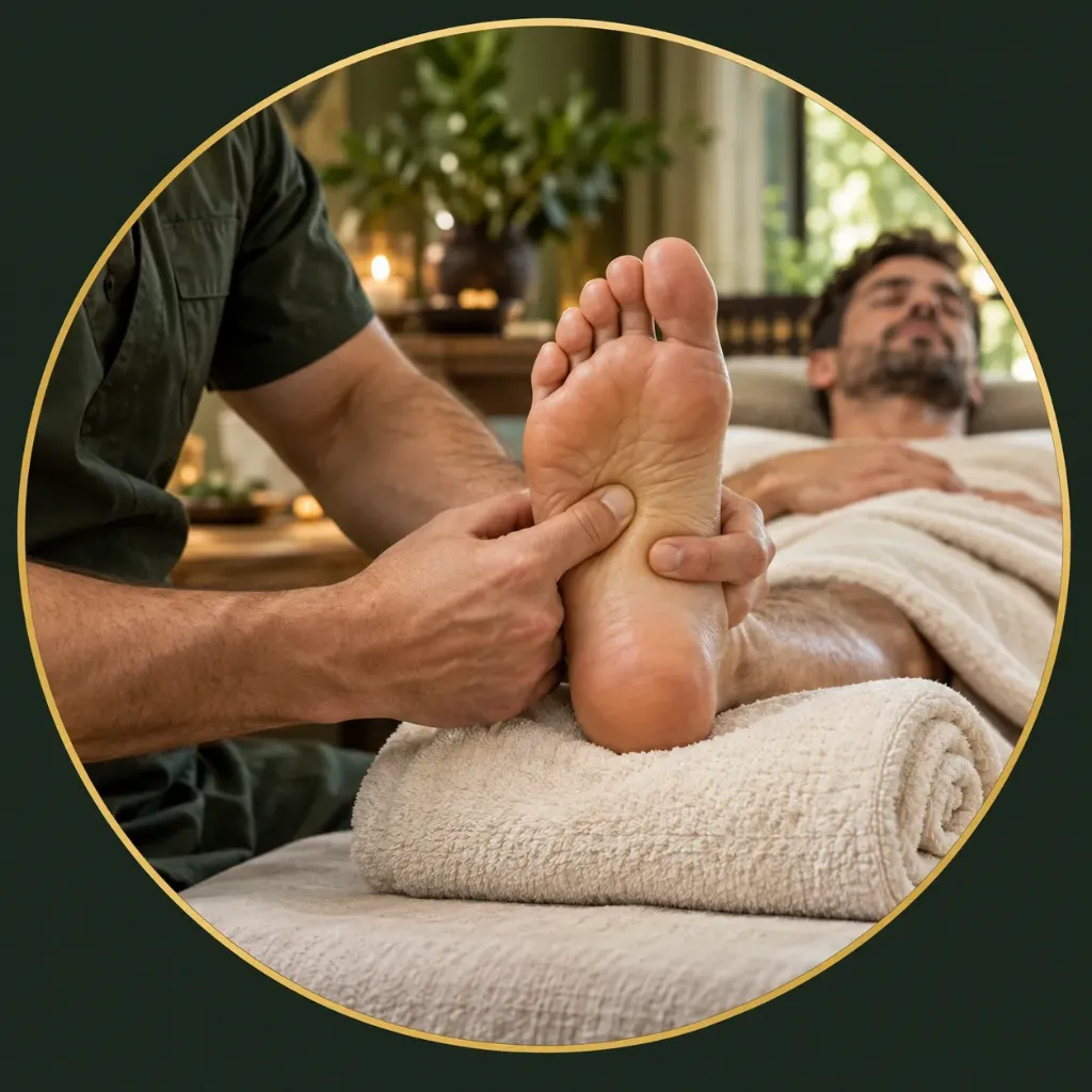 Foot Reflexology (50 min, Regular room included)