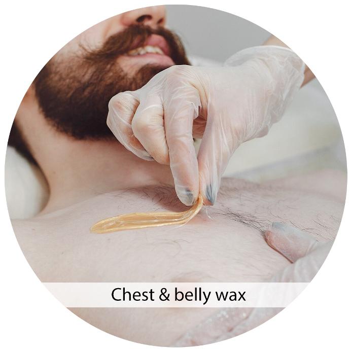 Chest & Abdomen Waxing Combo
